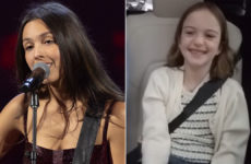 Olivia Rodrigo Sings With Jimmy Kimmel's Daughter at the 2026 Disney Upfronts
