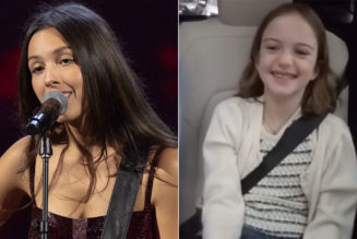 Olivia Rodrigo Sings With Jimmy Kimmel's Daughter at the 2026 Disney Upfronts