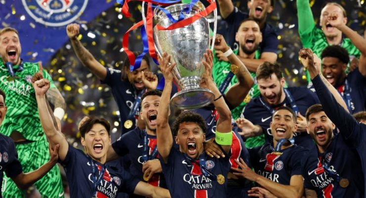 Paris Saint-Germain Beat Arsenal on Penalties to Win Back-to-Back Champions League Titles