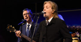 Paul McCartney and Stephen Colbert Close Out the Late Show with “Hello, Goodbye”
