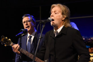 Paul McCartney and Stephen Colbert Close Out the Late Show with "Hello, Goodbye"