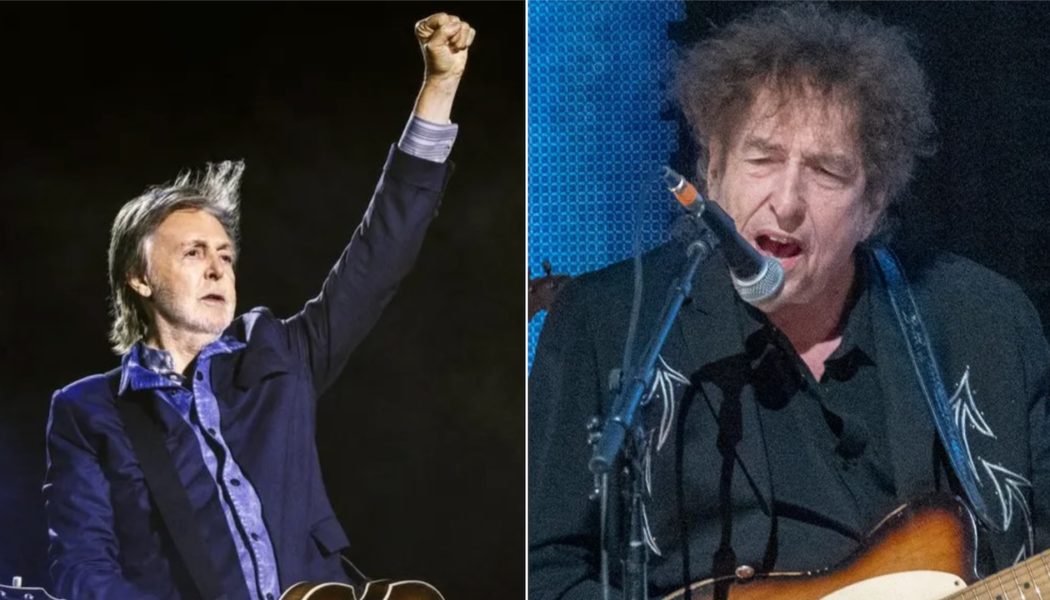 Paul McCartney Says He "Couldn't Tell" What Songs Bob Dylan Was Playing Live