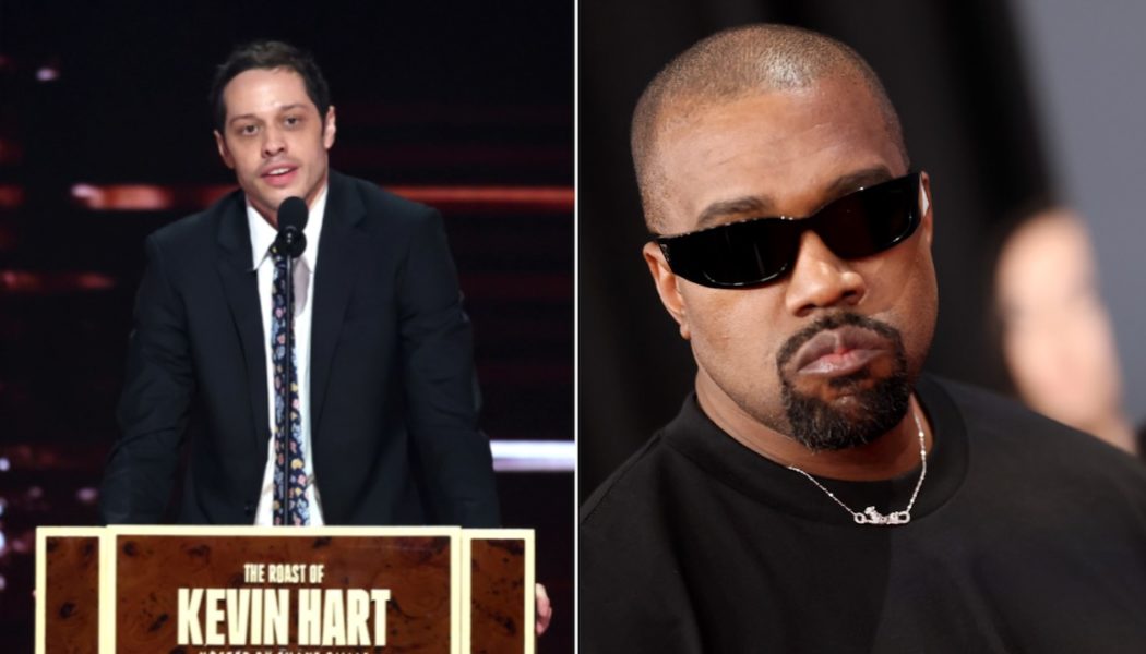 Pete Davidson Roasted Kayne West As He Sat "Stone-Faced" in Audience