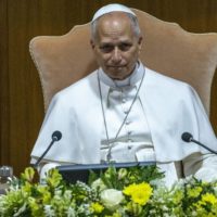 Pope Leo calls for being ‘profoundly human’ in the age of AI