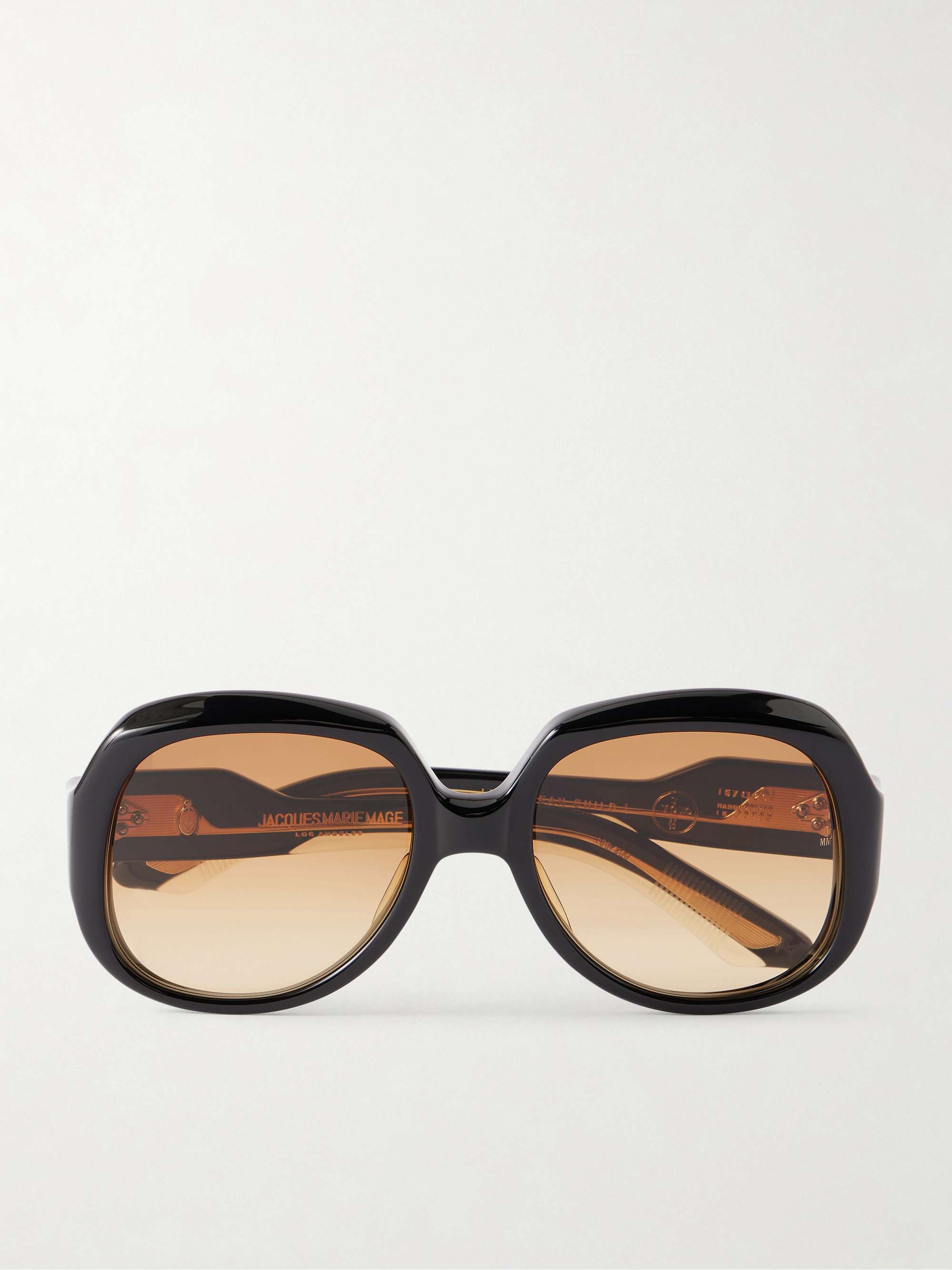 Ocean Child Round-Frame Acetate Sunglasses