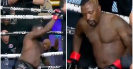 Ray J Knocked Out By Supa Hot Fire During Struggle MMA Debut At ‘Brand Risk 14’ Event