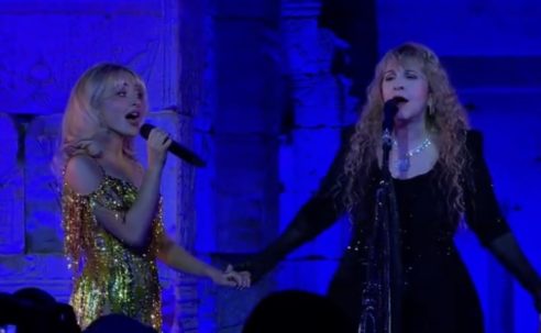 Sabrina Carpenter and Stevie Nicks Perform "Landslide" at 2026 Met Gala