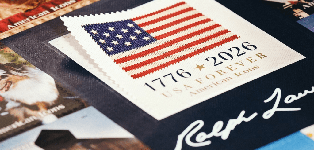 RALPH LAUREN POSTAGE STAMP