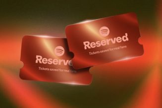 Spotify Announces "Reserved" Ticket Program for Superfans