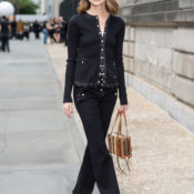Spotted in NYC: The Chicest Way to Wear Black Trousers and a Lightweight Jacket This Summer