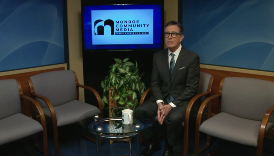 Stephen Colbert Returns to TV with Hilarious Hour on Monroe, Michigan Public Access