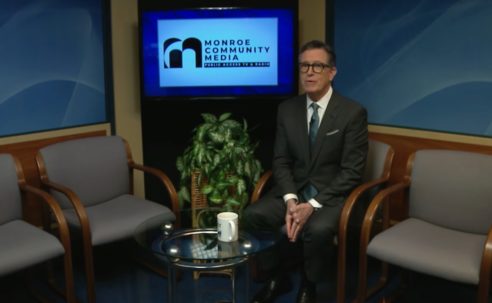 Stephen Colbert Returns to TV with Hilarious Hour on Monroe, Michigan Public Access
