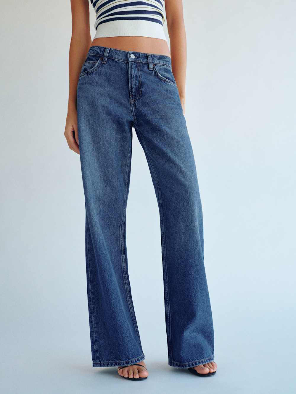 Cary Low Rise Slouchy Wide Leg Jeans