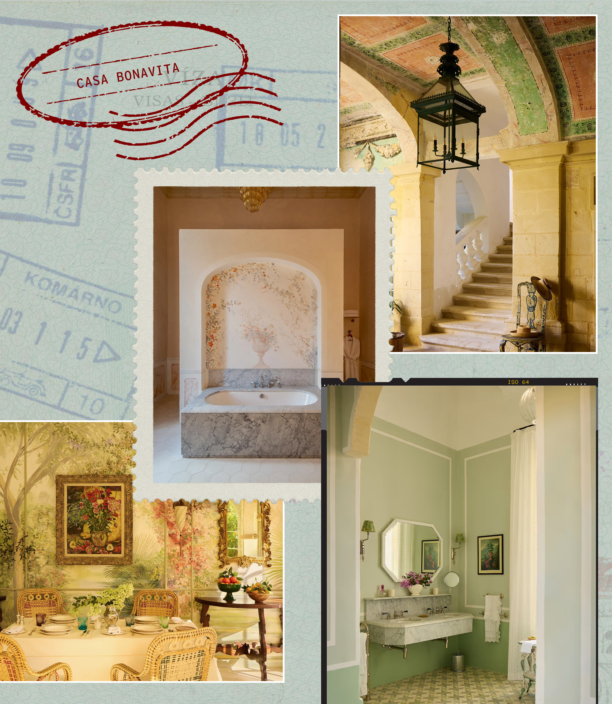 Collage of Casa Bonavita.