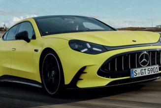 The 2027 Mercedes-AMG GT 4-Door Is an All-Electric Flagship With a 2-Second 0-60