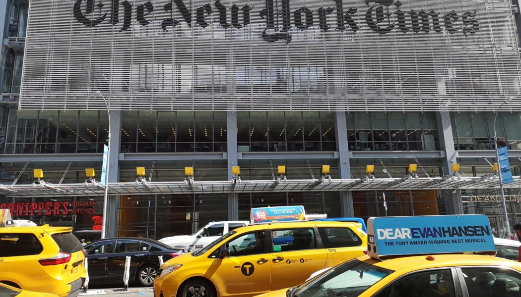 The AI fight brewing inside The New York Times