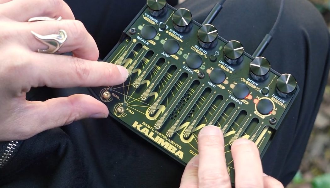 The Bastl Kalimba is a wild synth that thinks it’s a thumb piano