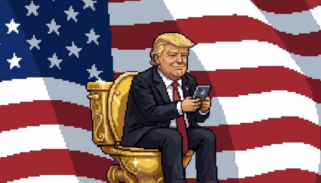 The funniest thing about the Trump arcade game is how good it is