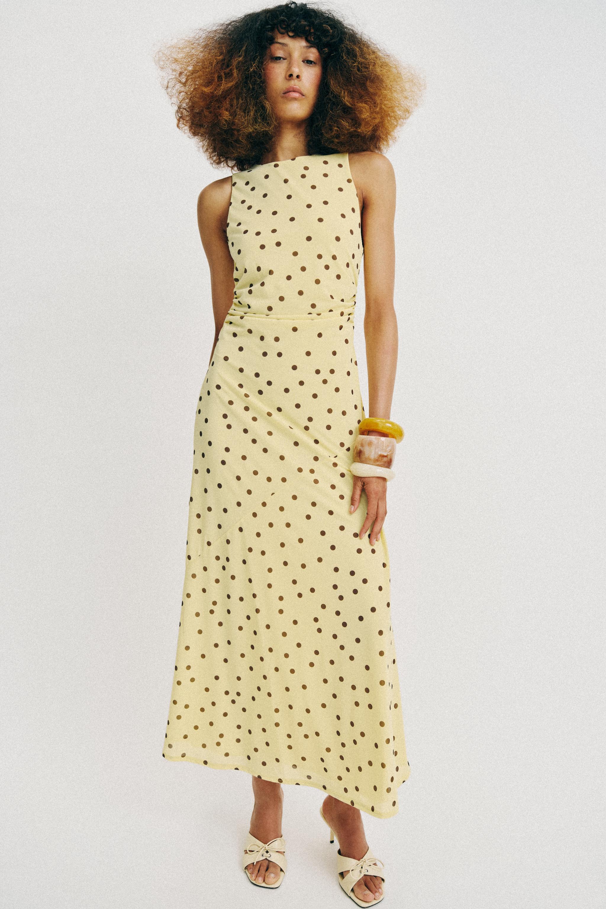 Flowing Dots Dress