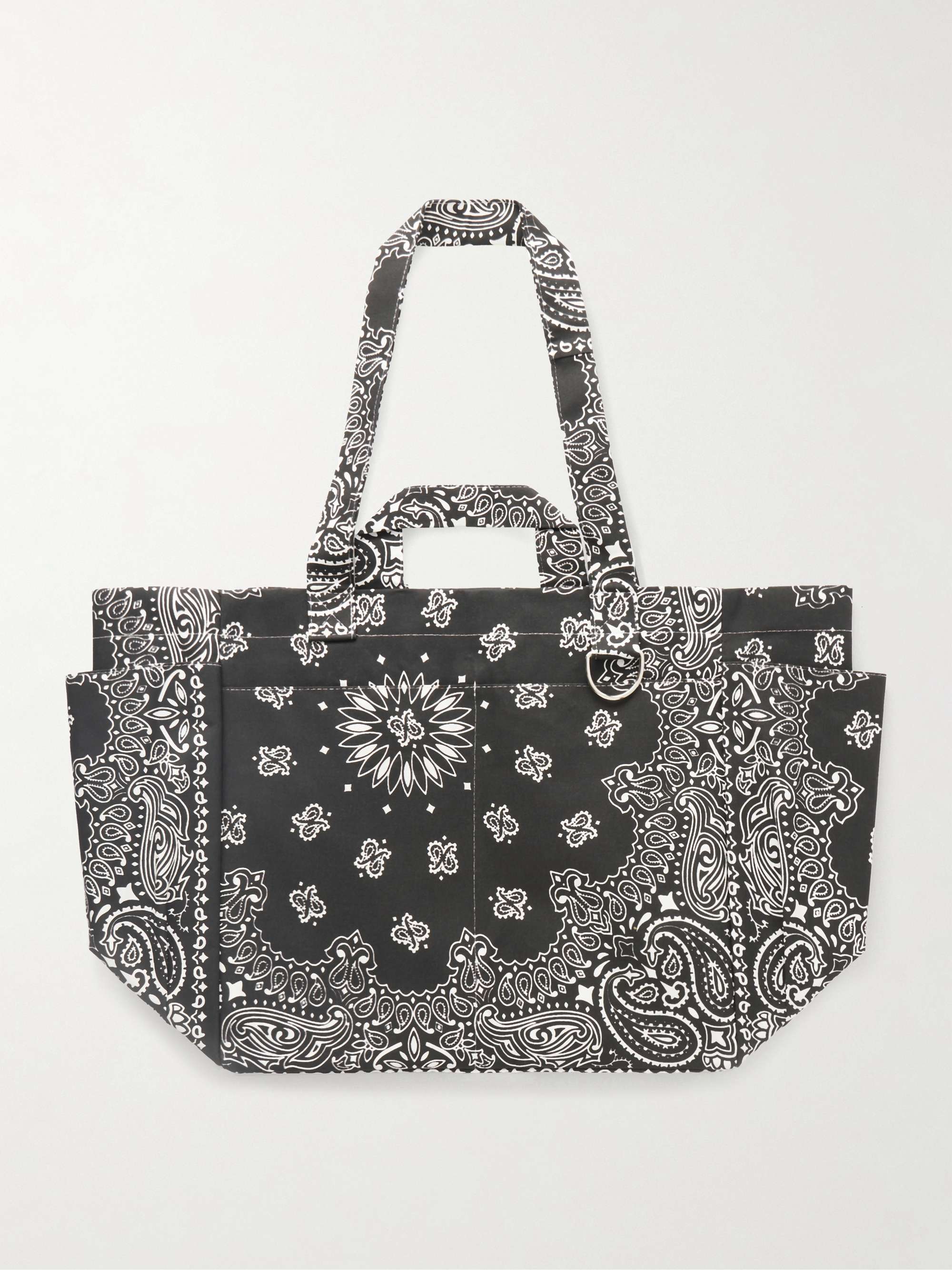 Picnic Bandana-Print Cotton Tote