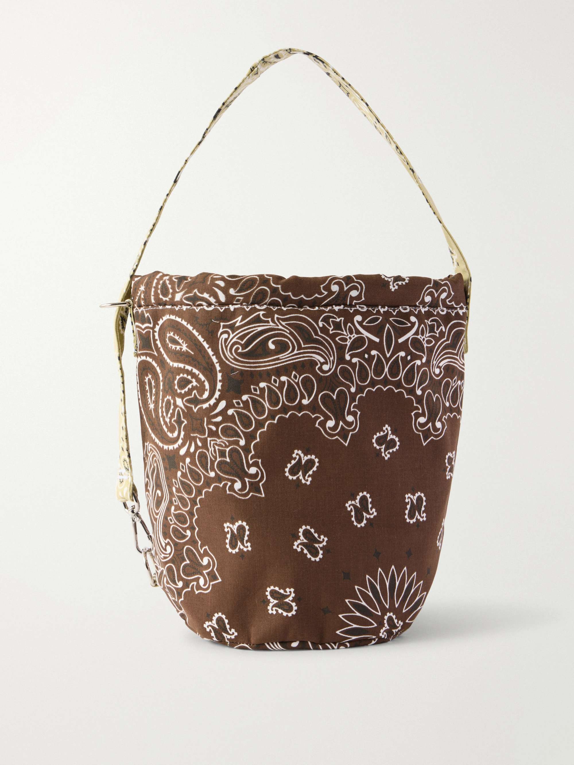Seau Bandana-Print Cotton Tote