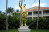 The New Golden Calf: Social Media Calls Blasphemy To Ridiculous Religious Dedication Ceremony For Trump's Gold Statue
