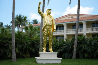 The New Golden Calf: Social Media Calls Blasphemy To Ridiculous Religious Dedication Ceremony For Trump's Gold Statue