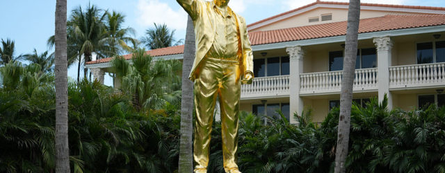 The New Golden Calf: Social Media Calls Blasphemy To Ridiculous Religious Dedication Ceremony For Trump's Gold Statue
