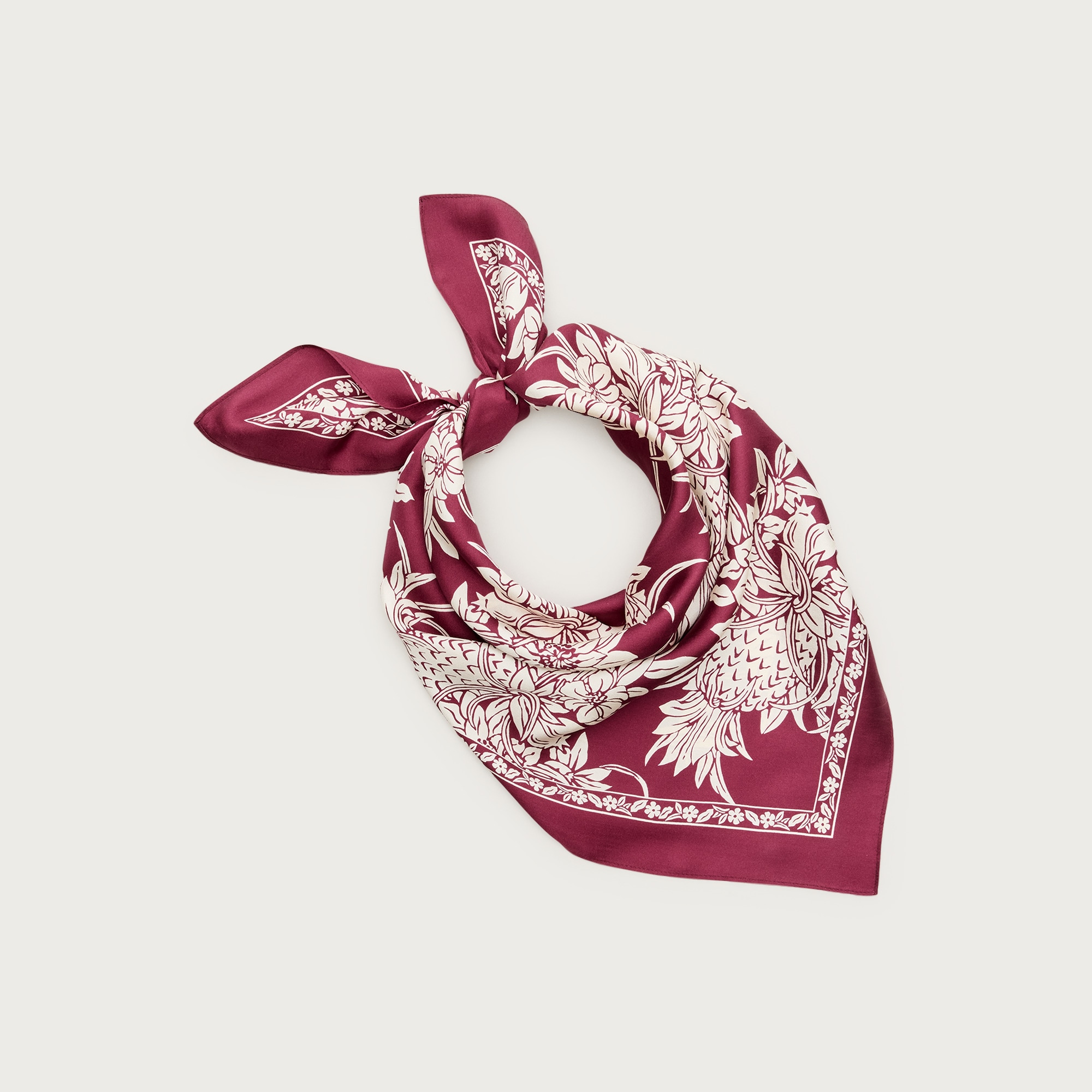 Printed Silk Scarf