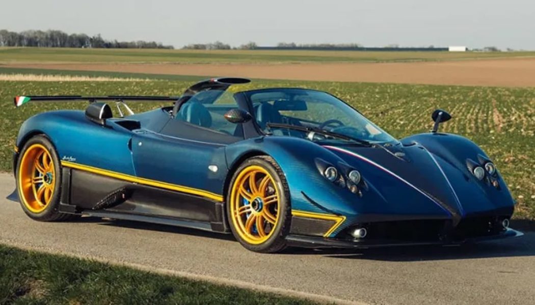 This 1-Of-1 Pagani Zonda Unica Features a Manual Gearbox and Could Fetch up to $14.2 Million USD at Auction