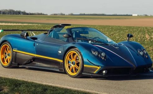 This 1-Of-1 Pagani Zonda Unica Features a Manual Gearbox and Could Fetch up to $14.2 Million USD at Auction
