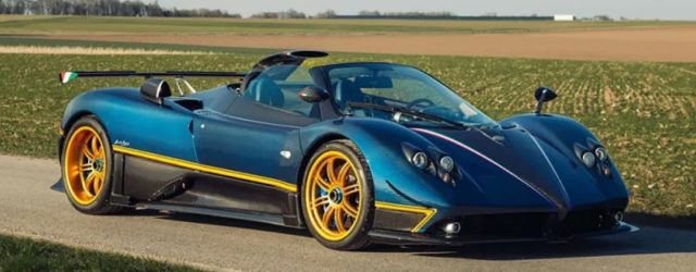 This 1-Of-1 Pagani Zonda Unica Features a Manual Gearbox and Could Fetch up to $14.2 Million USD at Auction
