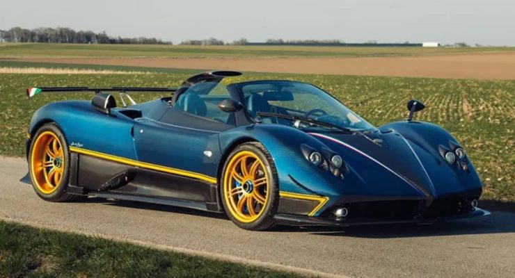 This 1-Of-1 Pagani Zonda Unica Features a Manual Gearbox and Could Fetch up to $14.2 Million USD at Auction