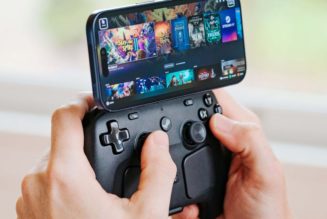 This accessory can snap a Steam Controller to your phone — or almost anything else