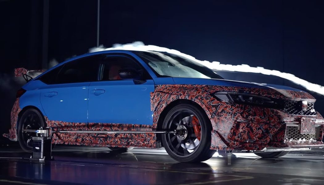 This Could Be Our First Look at the New Honda Civic Type R via HRC