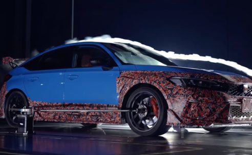 This Could Be Our First Look at the New Honda Civic Type R via HRC