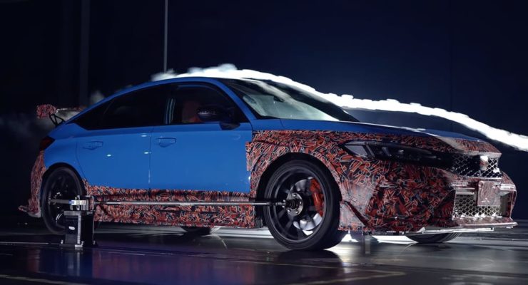 This Could Be Our First Look at the New Honda Civic Type R via HRC