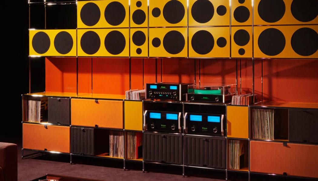 USM Modular Furniture Goes HiFi Compatible With Symbol Speaker Modules