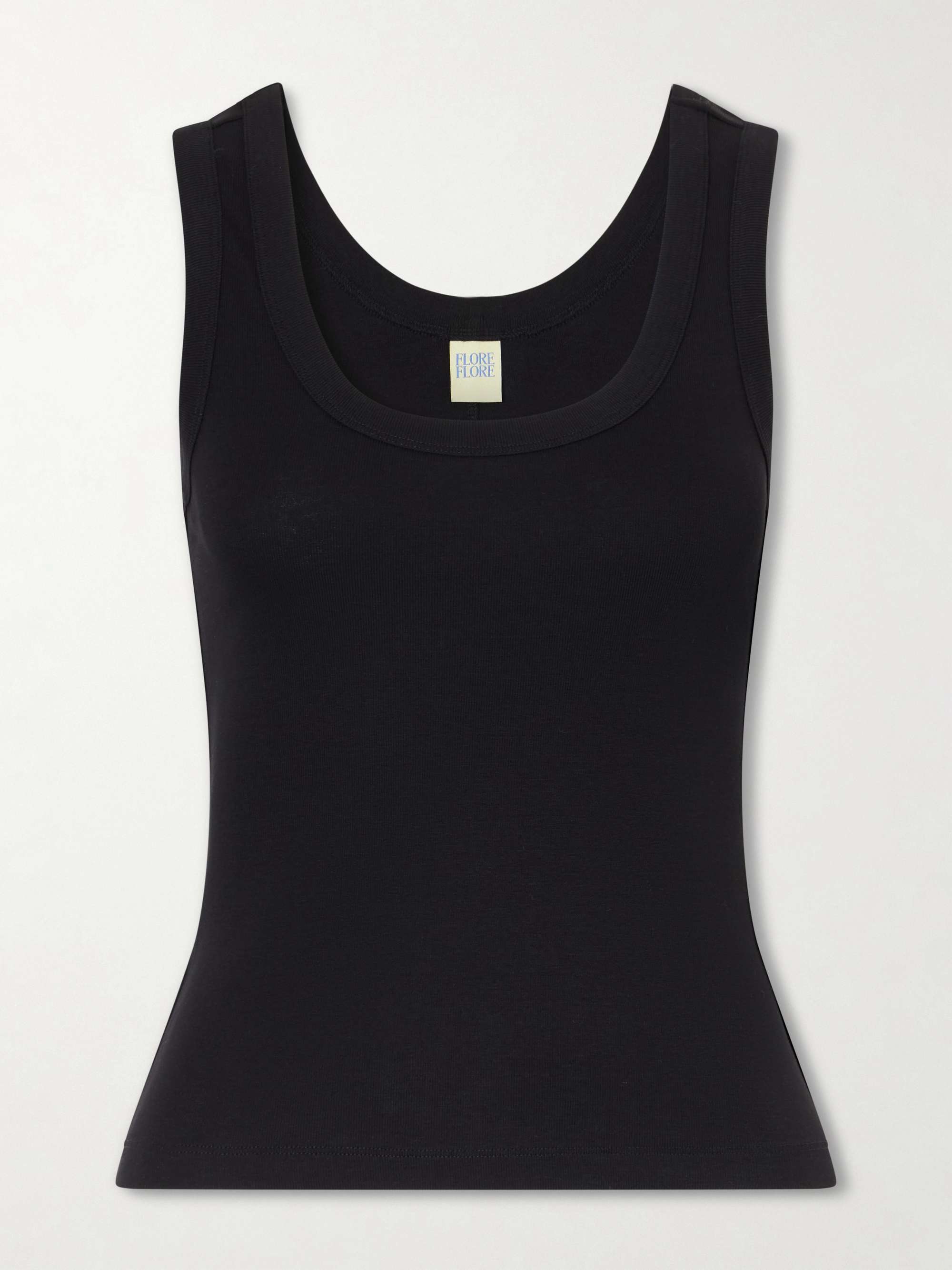 Hillie Organic Cotton-Jersey Tank Top