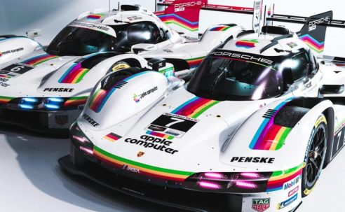Where Tech Meets Track, Porsche Fielded a Historic Apple Computer Livery at Laguna Seca
