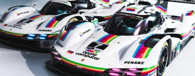 Where Tech Meets Track, Porsche Fielded a Historic Apple Computer Livery at Laguna Seca
