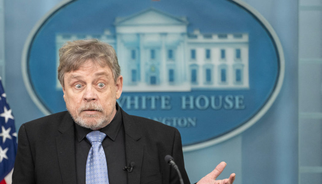 White House Calls Mark Hamill A "Sick Individual" For Posting AI Image of Donald Trump