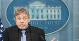 White House Calls Mark Hamill A “Sick Individual” For Posting AI Image of Donald Trump