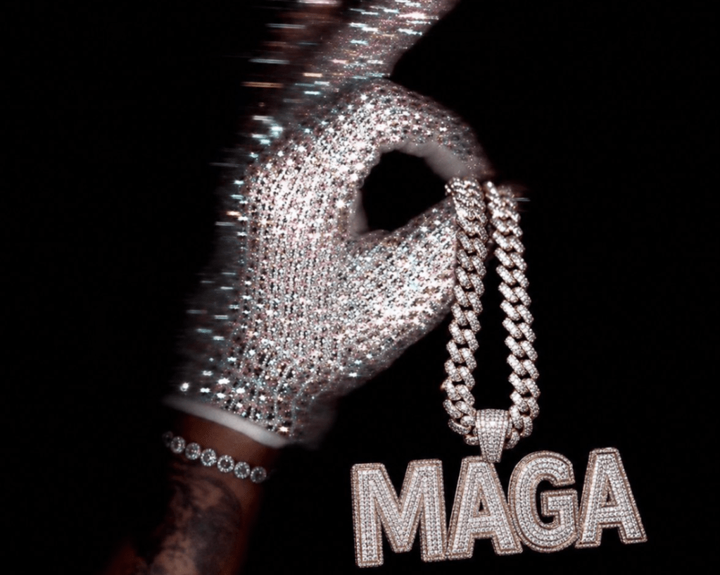 White House Drake MAGA cover