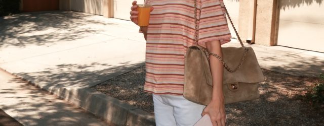 White Jeans Always Look Good, But This is the Sandal Colour That Makes Them Look Chicest