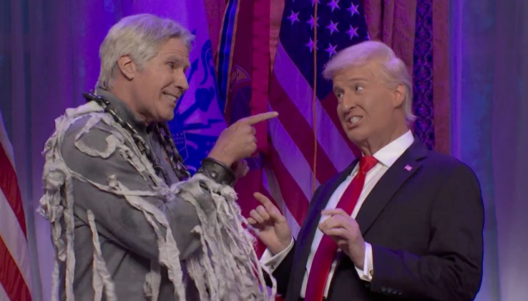 Will Ferrell's Ghost of Jeffrey Epstein Reunites with His Buddy Donald Trump on SNL