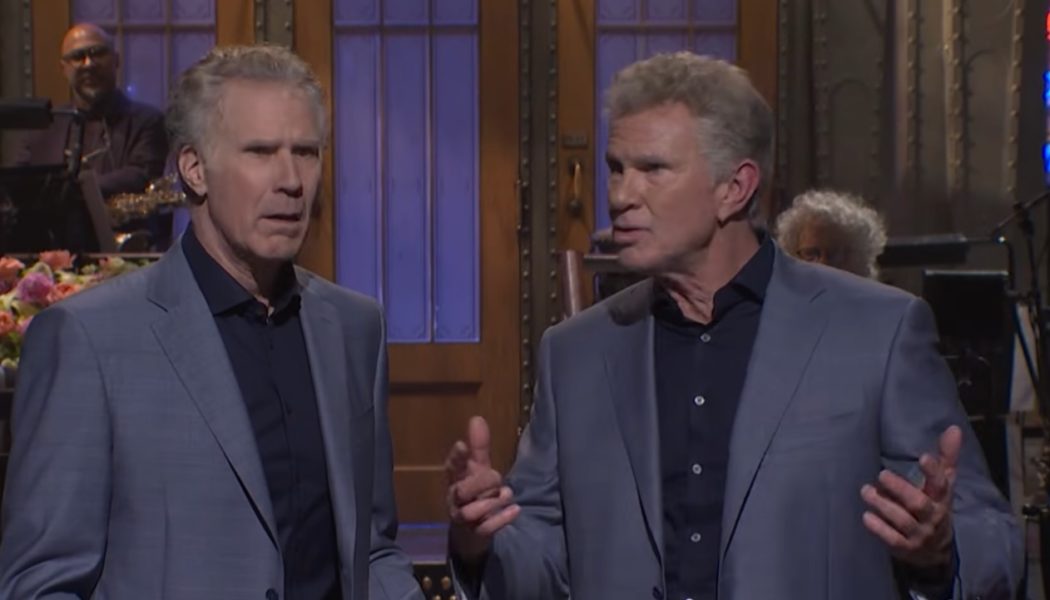 Will Ferrell's SNL Monologue Hijacked by Doppelgänger Chad Smith