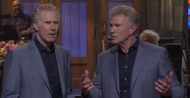 Will Ferrell’s SNL Monologue Hijacked by Doppelgänger Chad Smith