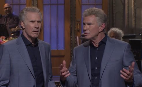 Will Ferrell's SNL Monologue Hijacked by Doppelgänger Chad Smith