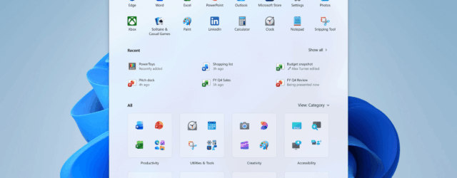 Windows 11 tests an adjustable taskbar and resizable Start menu